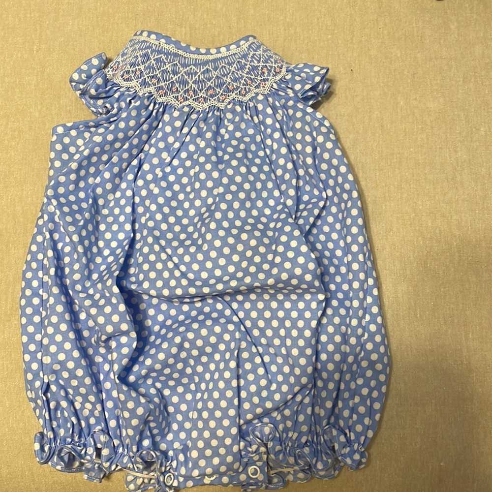 9m Bailey Boys Smocked bubble - Picture 1 of 2